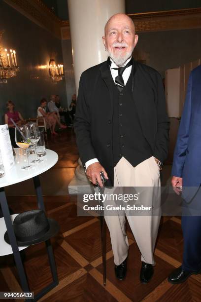 Markus Luepertz during the 'Oper fuer alle - Parsifal' as part of the Munich Opera Festival at Nationaltheater on July 8, 2018 in Munich, Germany.