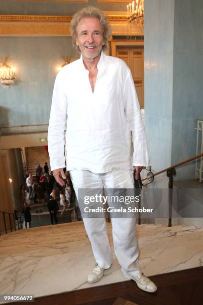 Thomas Gottschalk during the 'Oper fuer alle - Parsifal' as part of the Munich Opera Festival at Nationaltheater on July 8, 2018 in Munich, Germany.