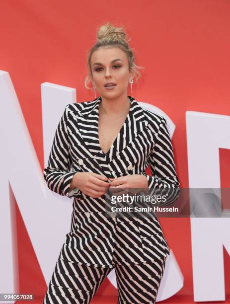 Tallia Storm attends the 'Incredibles 2' UK premiere at BFI Southbank on July 8, 2018 in London, England.