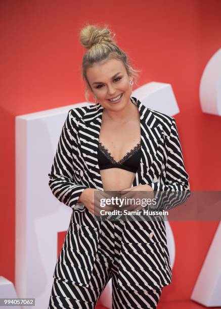 Tallia Storm attends the 'Incredibles 2' UK premiere at BFI Southbank on July 8, 2018 in London, England.