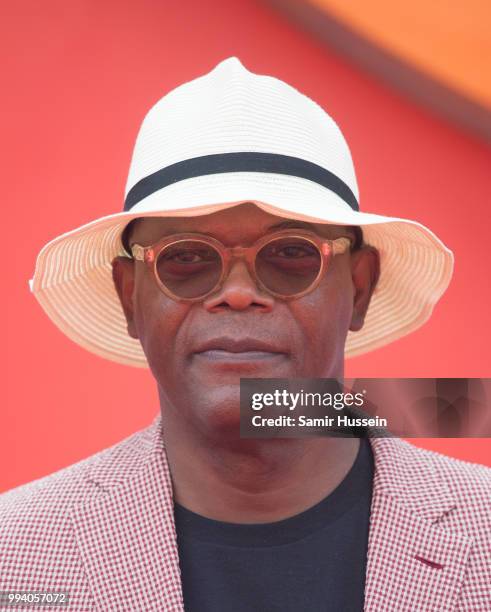 Samuel L Jackson attends the 'Incredibles 2' UK premiere at BFI Southbank on July 8, 2018 in London, England.