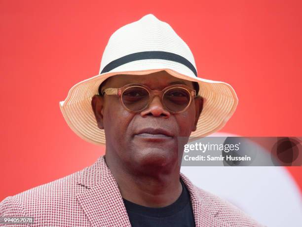 Samuel L Jackson attends the 'Incredibles 2' UK premiere at BFI Southbank on July 8, 2018 in London, England.