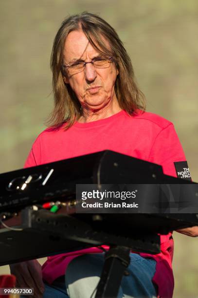 Chris Stainton performs live with Eric Clapton at Barclaycard present British Summer Time Hyde Park at Hyde Park on July 8, 2018 in London, England.
