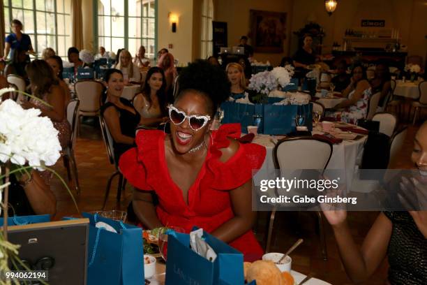 Guest reacts to winning at bingo during Coach Woodson Invitational presented by MGM Resorts International, a PGD Global production, at Cascata Golf...