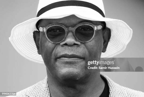 Samuel L Jackson attends the 'Incredibles 2' UK premiere at BFI Southbank on July 8, 2018 in London, England.