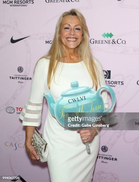 Debra Valice attends Coach Woodson Invitational presented by MGM Resorts International, a PGD Global production, at Cascata Golf Club on July 8, 2018...
