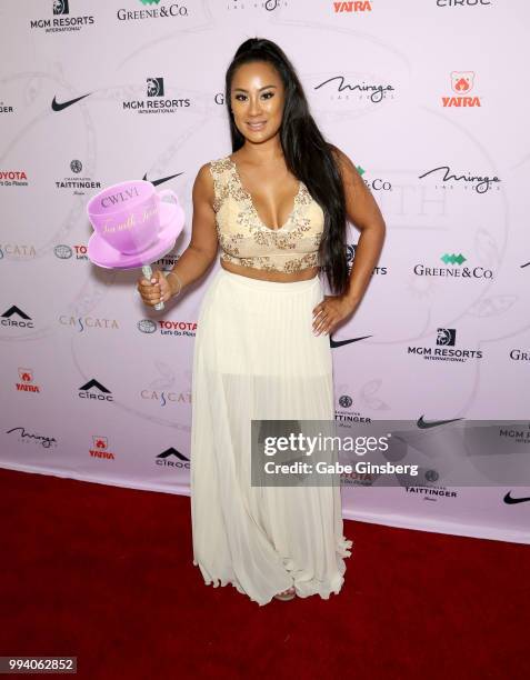 Cici Gutierrez attends Coach Woodson Invitational presented by MGM Resorts International, a PGD Global production, at Cascata Golf Club on July 8,...