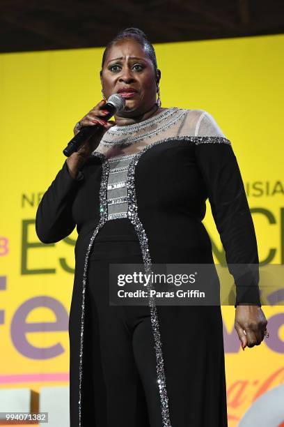 Dottie Peoples performs onstage during the 2018 Essence Festival presented by Coca-Cola at Ernest N. Morial Convention Center on July 8, 2018 in New...