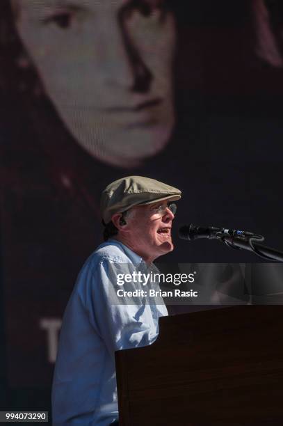 Steve Winwood performs live at Barclaycard present British Summer Time Hyde Park at Hyde Park on July 8, 2018 in London, England.