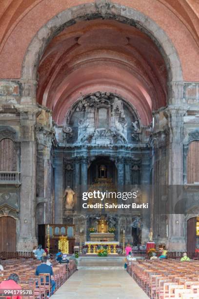 igreja de são domingos, li̇sbon - igreja stockfoto's en -beelden