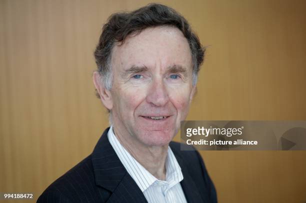 The writer and former British Minister of State for Trade and Investment Lord Stephen Green can be seen during his book presentation 'Dear Germany....