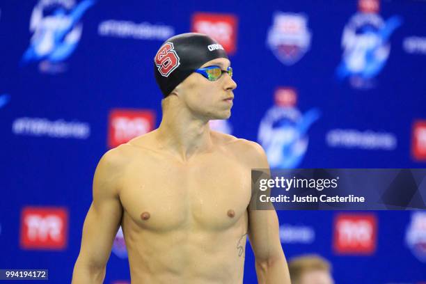 Anton Oerskov Ipsen at the 2018 TYR Pro Series on July 8, 2018 in Columbus, Ohio.