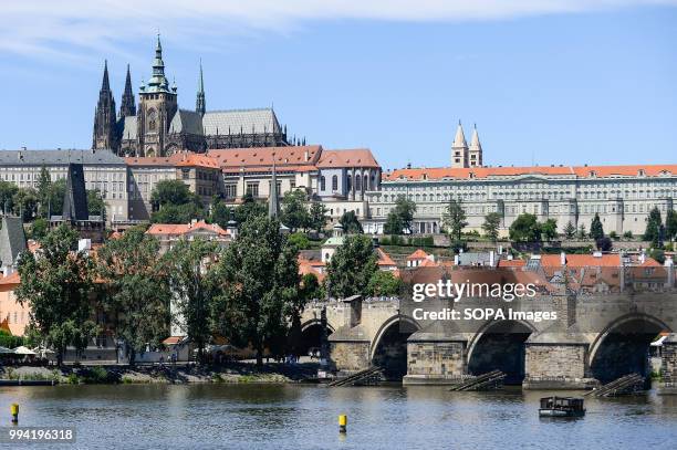 View of the Prague Castle.