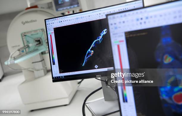 Computerised tomography for mice and rats stands in a laboratory of the research centre for Translational Oncology as central institute of the...