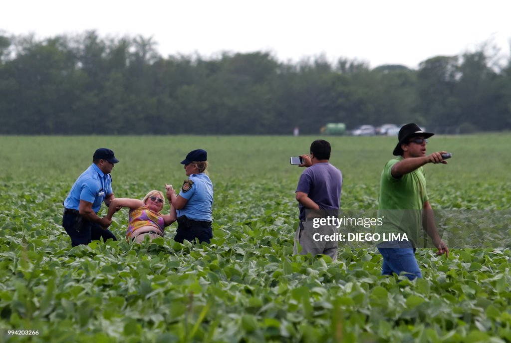 TOPSHOT-ARGENTINA-AGRICULTURE-GLYPHOSATE