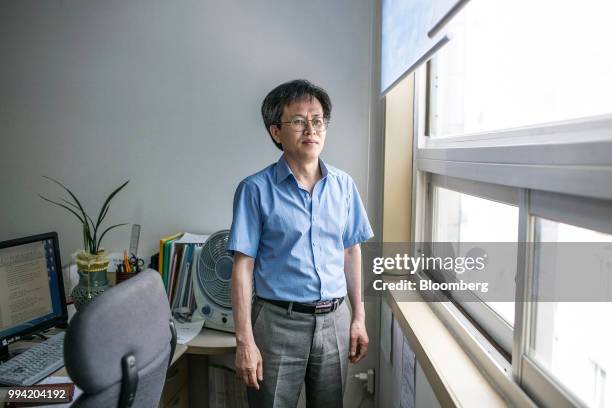 Kim Byeong-uk, president of the North Korea Development Institute, poses for a photograph in Seoul, South Korea, on Friday, June 29, 2018. South...