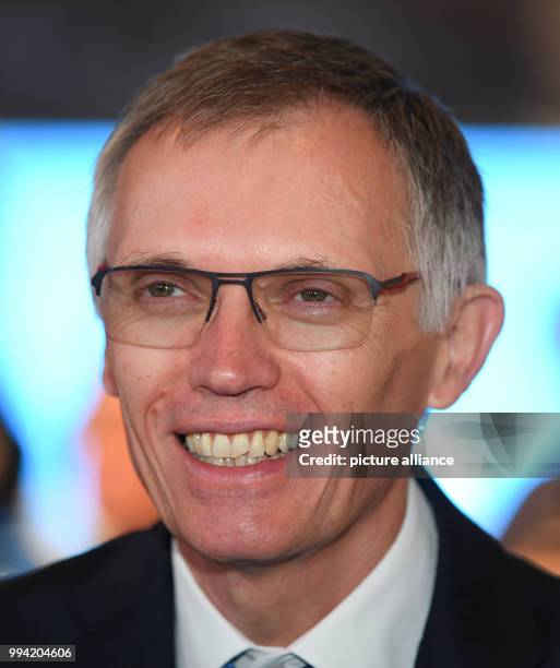 Carlos Tavares, CEO of the PSA Group can be seen at the Opel press conference at the Internationale Automobil-Ausstellung in Frankfurt am Main,...