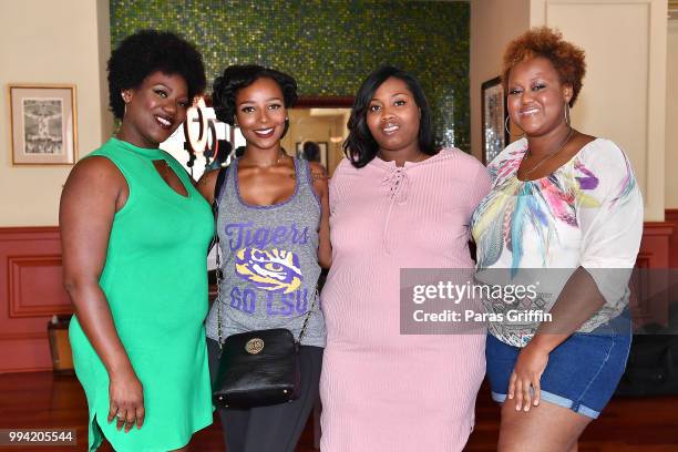 Essence Festival beauty makeover recipients pose during the 2018 Essence Festival presented by Coca-Cola on July 8, 2018 in New Orleans, Louisiana.