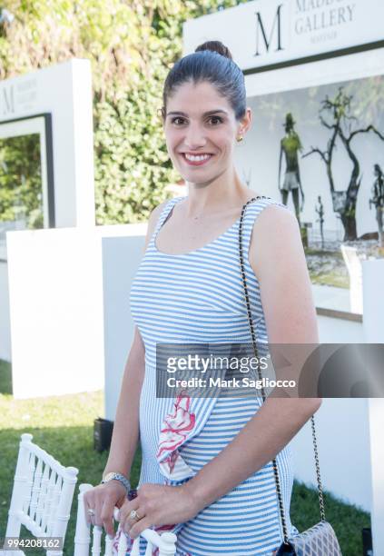 Kate Lascar attends the Hamptons Magazine Cover Star Rose Byrne Celebration Presented By Lalique Along With Maddox Gallery at Southampton Social Club...