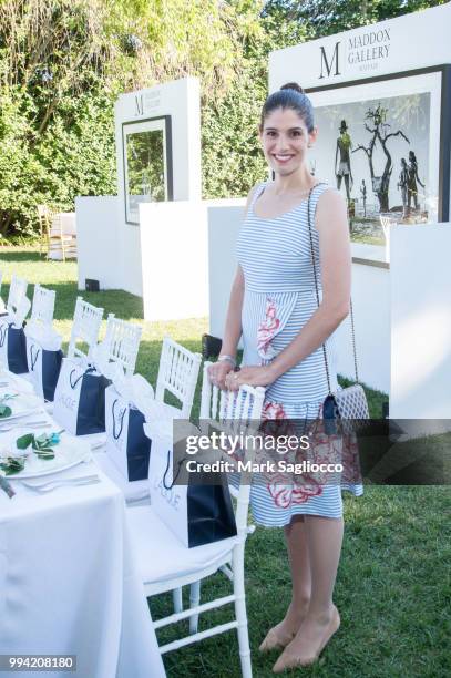 Kate Lascar attends the Hamptons Magazine Cover Star Rose Byrne Celebration Presented By Lalique Along With Maddox Gallery at Southampton Social Club...