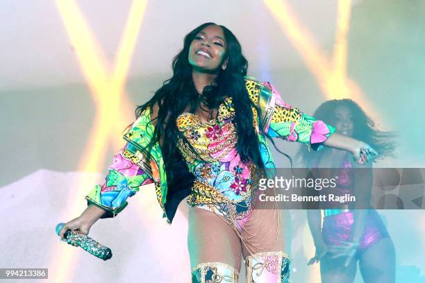 Ashanti performs onstage during the 2018 Essence Festival presented by Coca-Cola - Day 3 at Louisiana Superdome on July 7, 2018 in New Orleans,...
