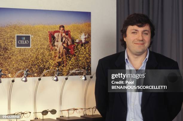 Laurent Grosman, president-directeur-general de Celio le 26 octobre 1994 a Paris, France.