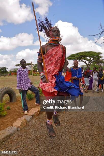 Maasai dance in Kenya, 2016.
