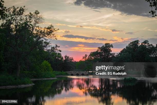 minnesota sunset - rudolph stock pictures, royalty-free photos & images