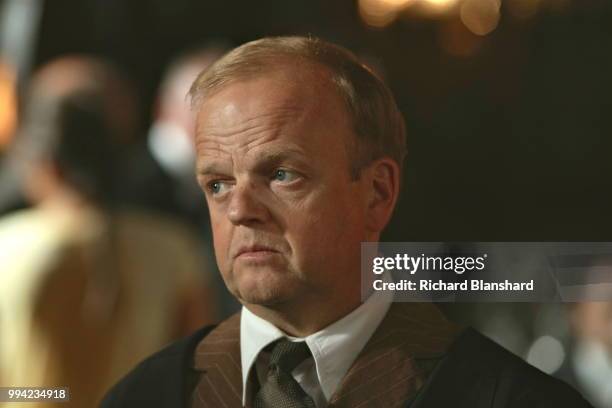 British actor Toby Jones as English mathematician John Edensor Littlewood in the biographical film 'The Man Who Knew Infinity', 2015.
