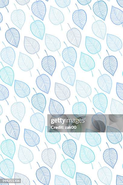seamless leaf pattern - monstera leaf pattern stock illustrations