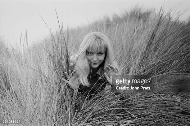 English actress Judy Cornwell in Ireland, 1966.