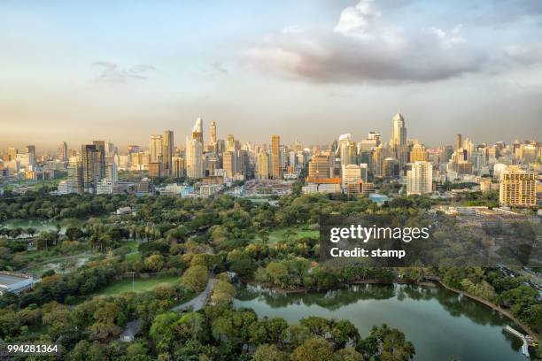 bangkok - lumpini park bildbanksfoton och bilder