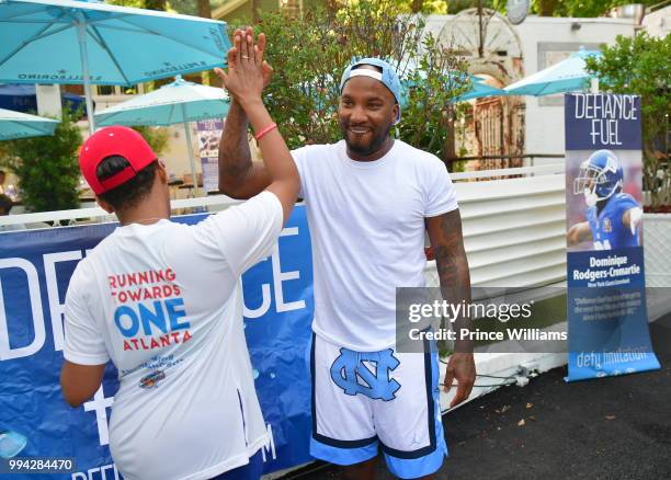 Young Jeezy attends Rehydrate Event at Bar Amalfi on July 4, 2018 in Atlanta, Georgia.