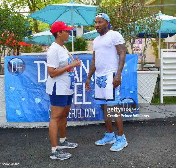 Young Jeezy attends Rehydrate Event at Bar Amalfi on July 4, 2018 in Atlanta, Georgia.