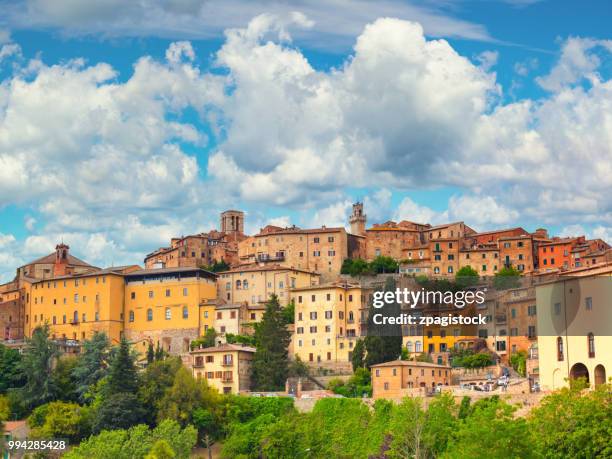 montepulciano in tuscany, italy - montepulciano stock pictures, royalty-free photos & images