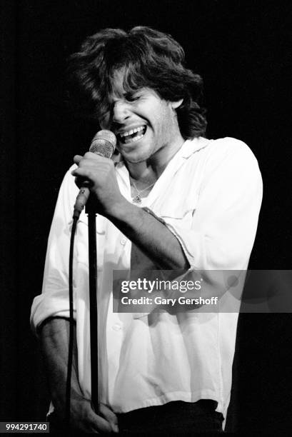 American Rock, County, and Folk musician John Cougar performs at Greenwich Village's Bottom Line nightclub, New York, New York, September 10, 1979.