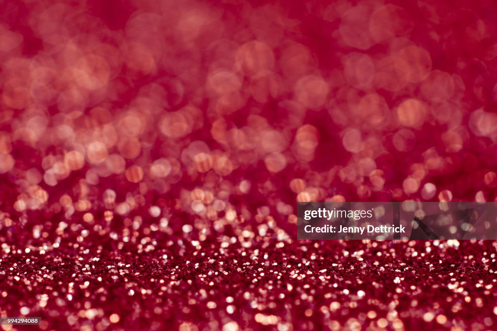 Red glitter background