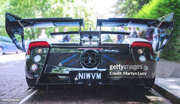 The Pagani Zonda Oliver Evolution. A special 'one off' built Pagani Zonda, called the Oliver Evolution, it is named after the owners eleven year old...