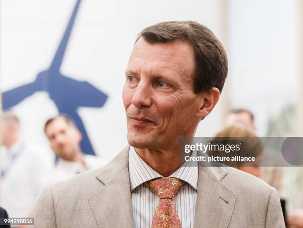 Prince Joachim of Denmark visits the 'HUSUM Wind' wind energy trade fair in Husum, Germany, 14 September 2017. The trade fair is to run until 15...
