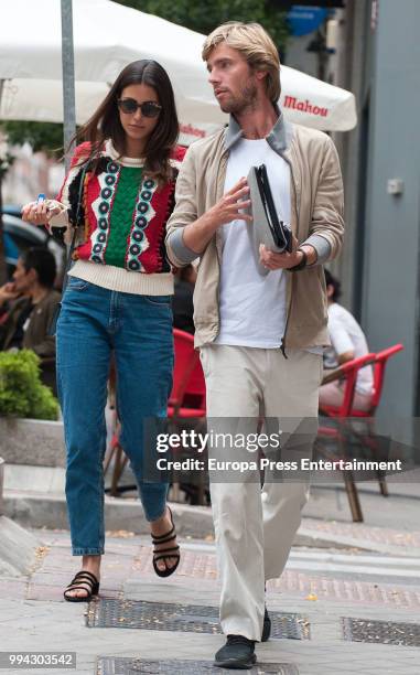 Christian of Hanover and Alessandra de Osma are seen on June 13, 2018 in Madrid, Spain.