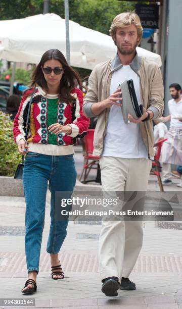 Christian of Hanover and Alessandra de Osma are seen on June 13, 2018 in Madrid, Spain.