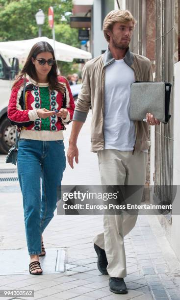 Christian of Hanover and Alessandra de Osma are seen on June 13, 2018 in Madrid, Spain.