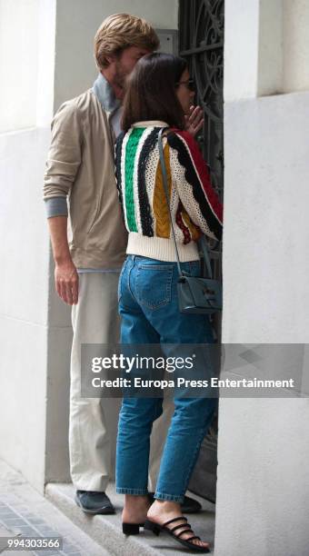 Christian of Hanover and Alessandra de Osma are seen on June 13, 2018 in Madrid, Spain.