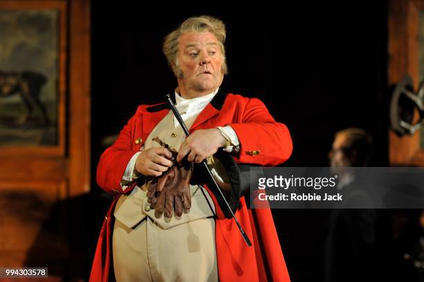 Bryn Terfel as Sir John Falstaff in the Royal Opera's production of Giuseppe Verdi's Falstaff directed by Robert Carsen and conducted by Nicola...