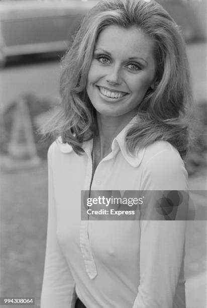 Canadian model and actress Catherine Shirriff, who appears as Nancy in the 1974 film Vampira, pictured on 2nd December 1973.