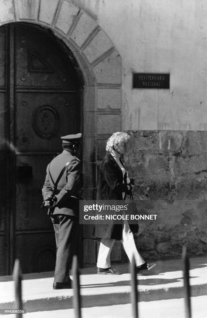 Klaus Barbie A La Prison San Pedro A La Paz