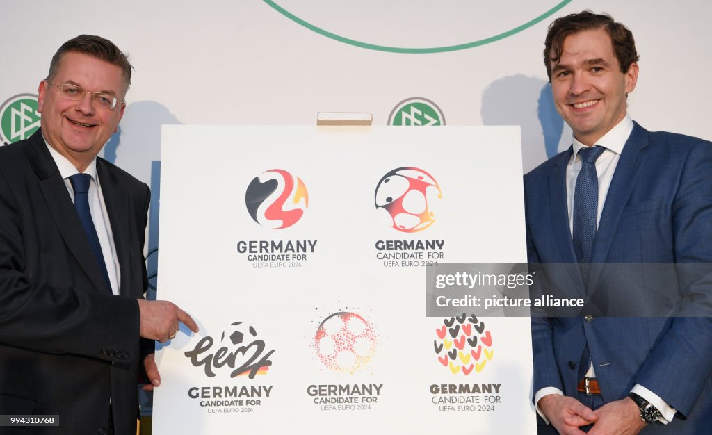 German Football Association presser in Frankfurt