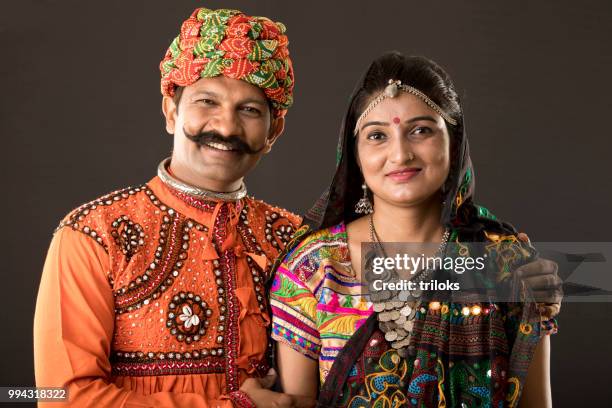 indian couple - traditional clothing stock pictures, royalty-free photos & images
