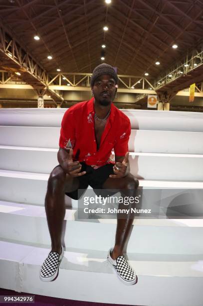 Luke James attends the 2018 Essence Festival - Day 3 on July 8, 2018 in New Orleans, Louisiana.