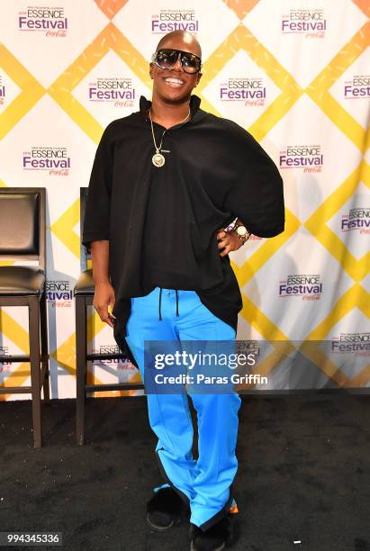 Lawrence "Miss Lawrence" Washington attends the 2018 Essence Festival - Day 3 at Louisiana Superdome on July 7, 2018 in New Orleans, Louisiana.